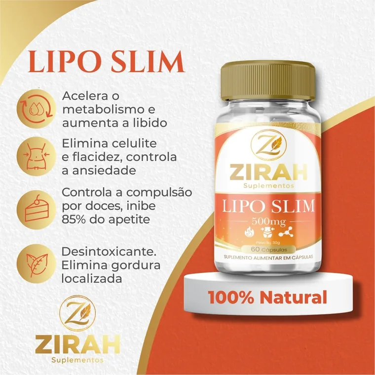 Suplemento Lipo Slim