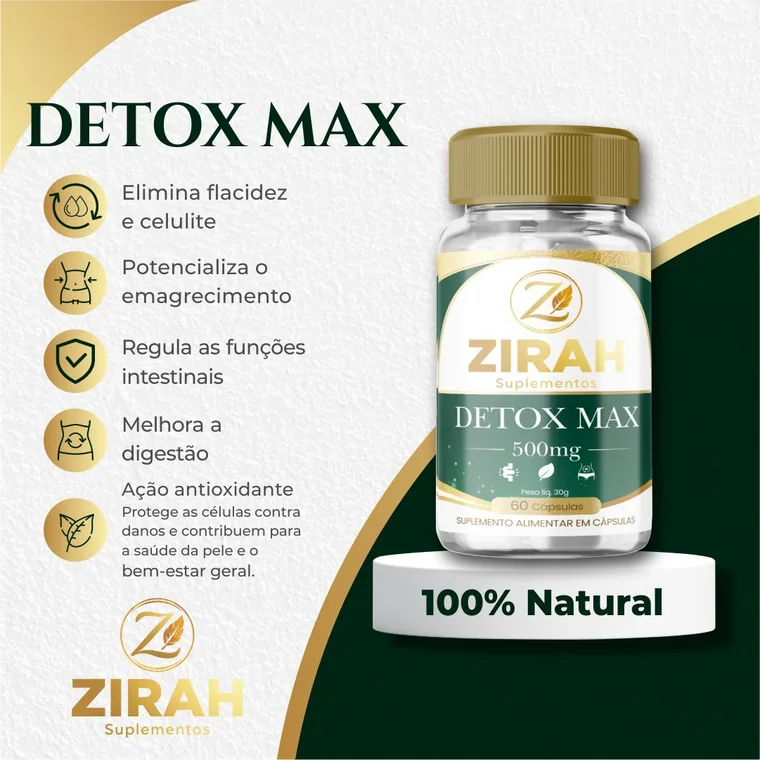 Suplemento Detox Max